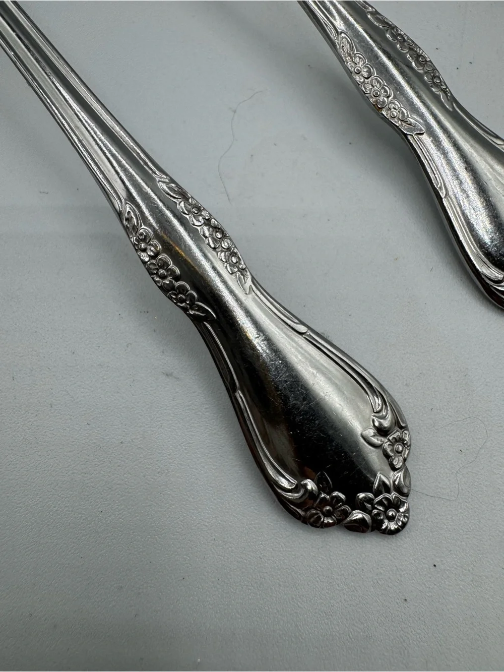Oneida Ltd Wm Rogers Deluxe Mansfield Stainless Flatware Set Of 6 Teaspoons